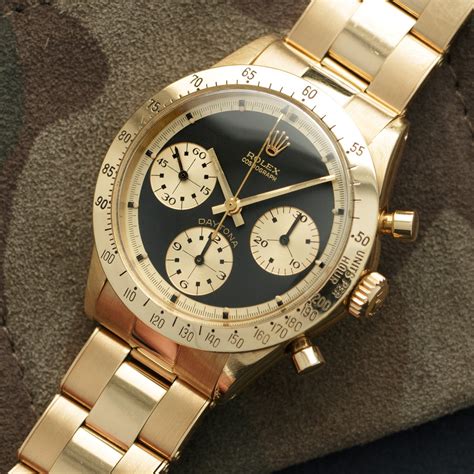 rolex daytona gold paul newman|1963 Rolex daytona reference 6239.